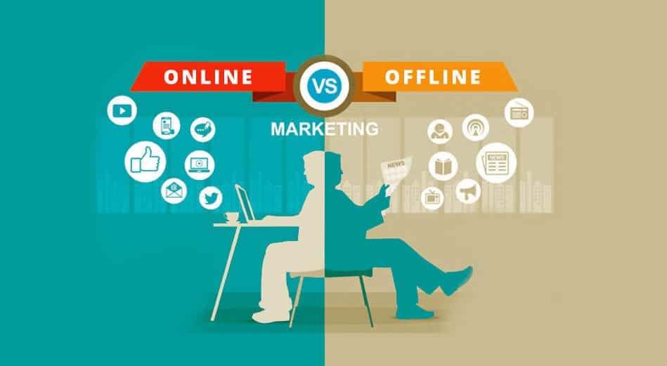 Difference Between Online Marketing And Offline Marketing