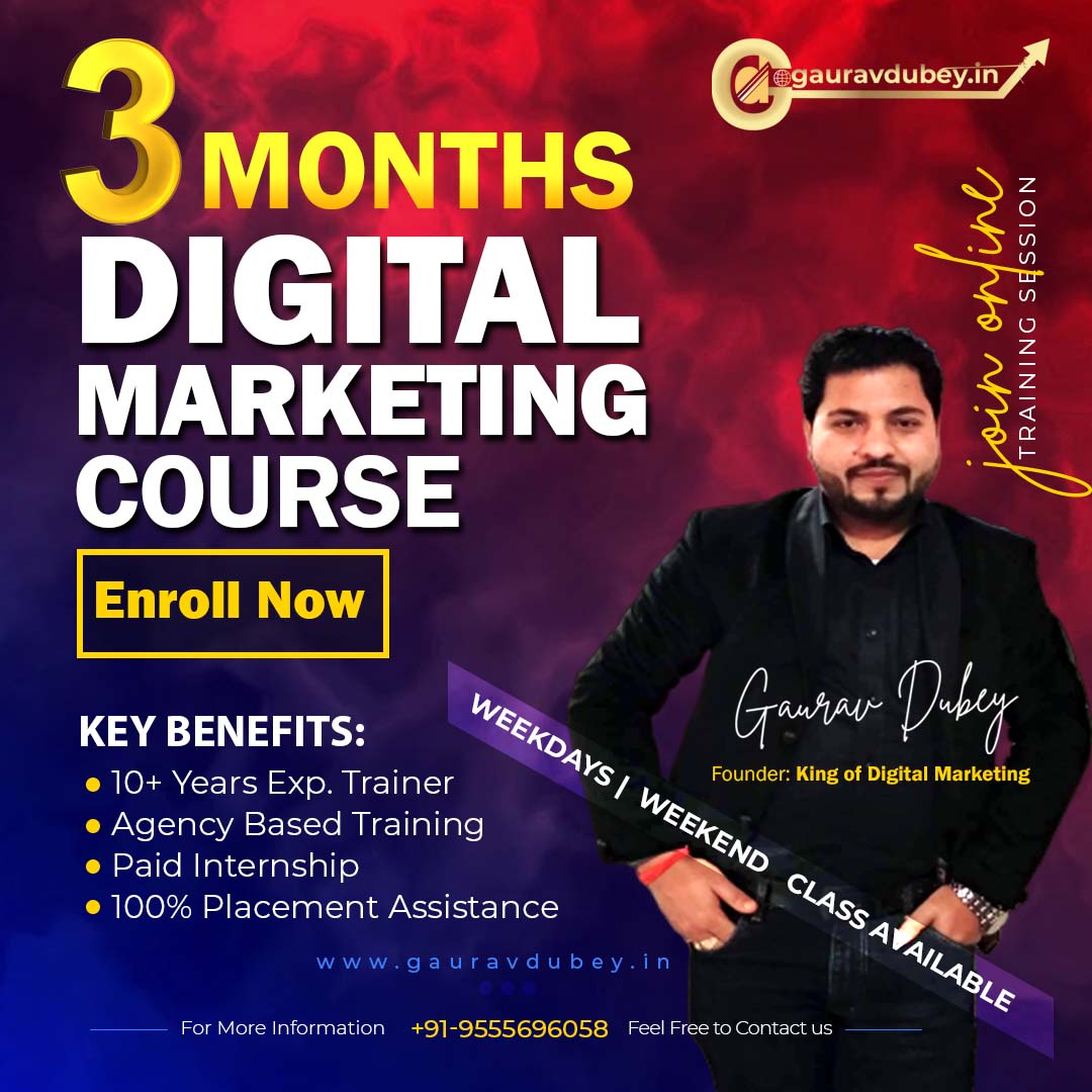 3 months digital marketing course