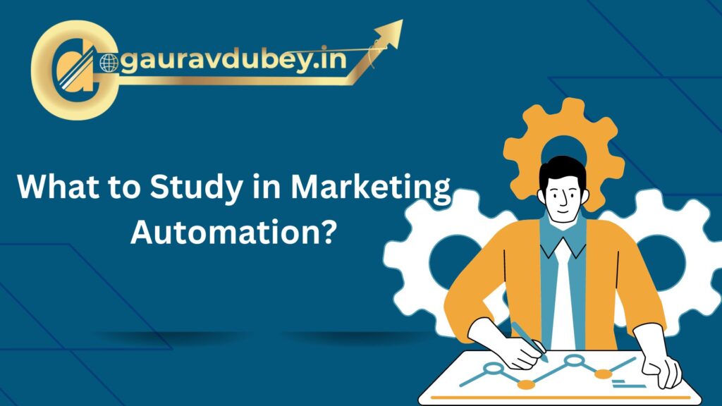What to Study in Marketing Automation