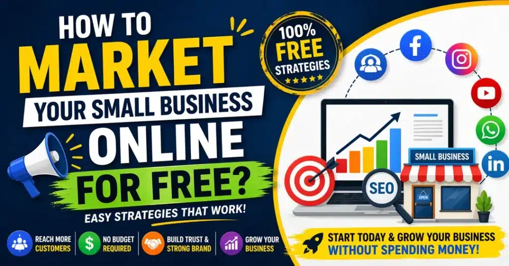 How to Market Your Small Business Online for Free