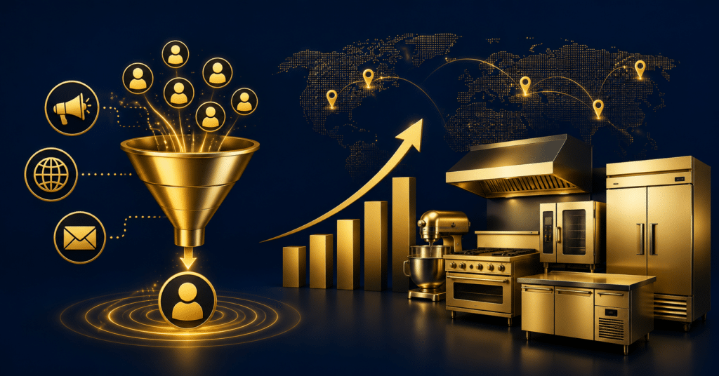 Lead Generation Services For Kitchen Equipment Manufacturer