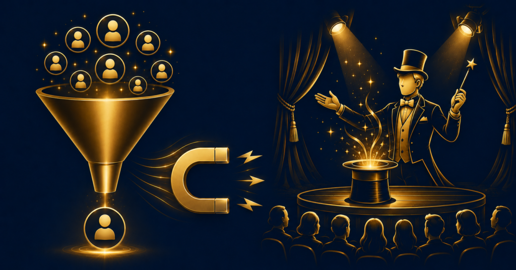 Lead Generation for Magic Show Booking