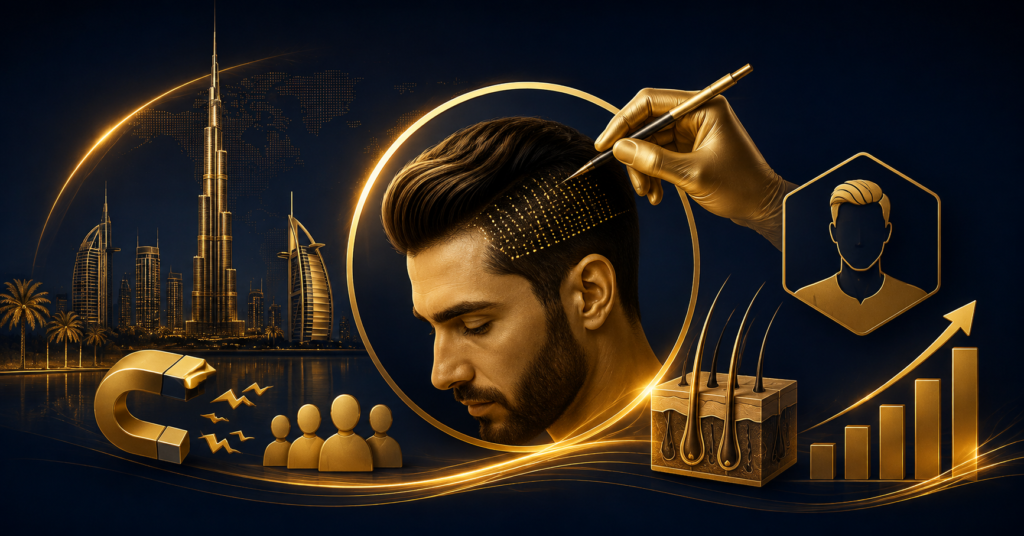 Lead Generation for Hair Transplant Clinics in Dubai