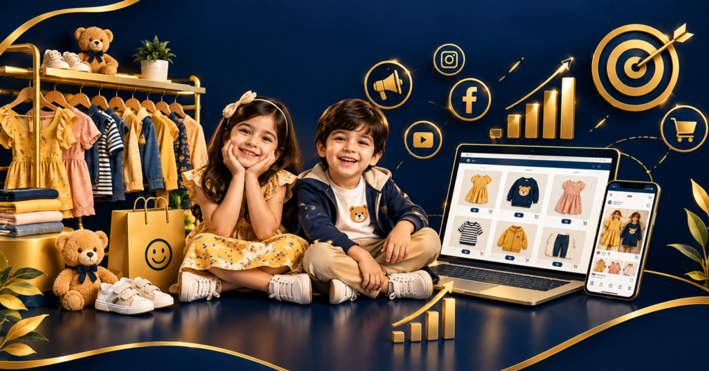 How to Increase Sales for Kids Wear with Digital Marketing