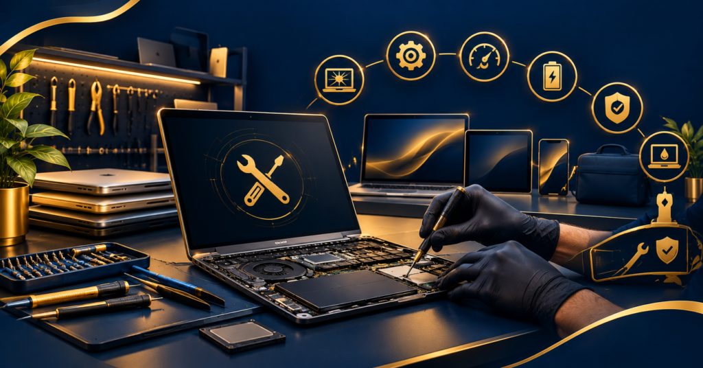 Lead generation for laptop repair shop
